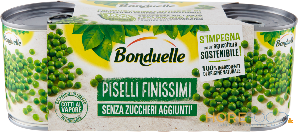 BONDUELLE PISELLI FINISSIMI 160GR X3 480 GR