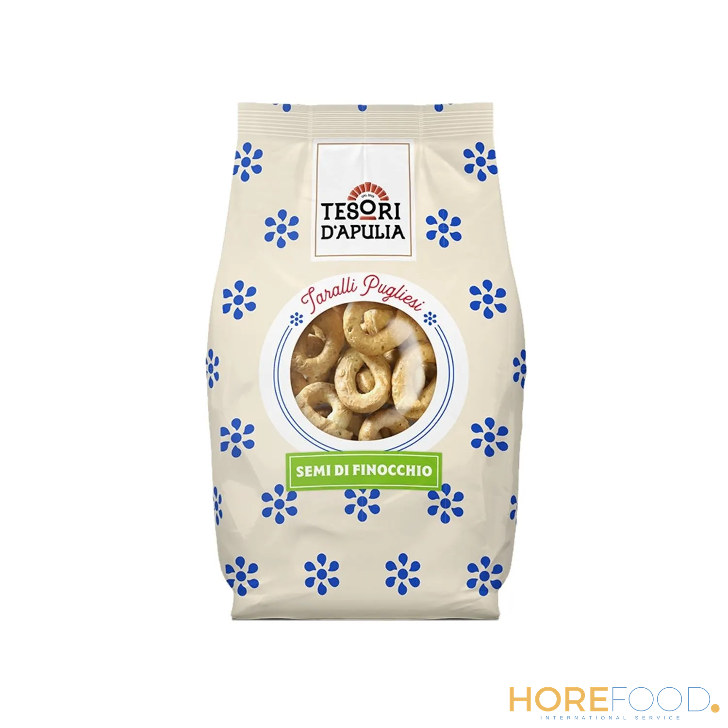 TESORI D'APULIA TARALLI GUSTO FINOCCHIO 400 GR