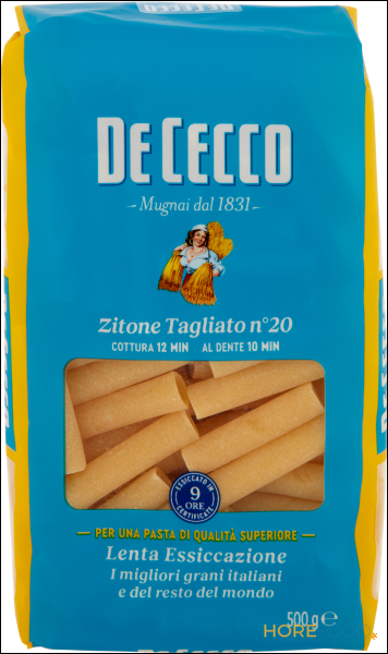 DE CECCO ZITONE TAGLIATO N°20 500 GR