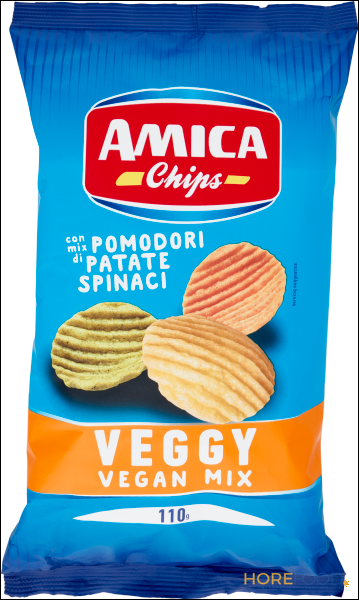 AMICA CHIPS ALFREDO'S VEGGY 110