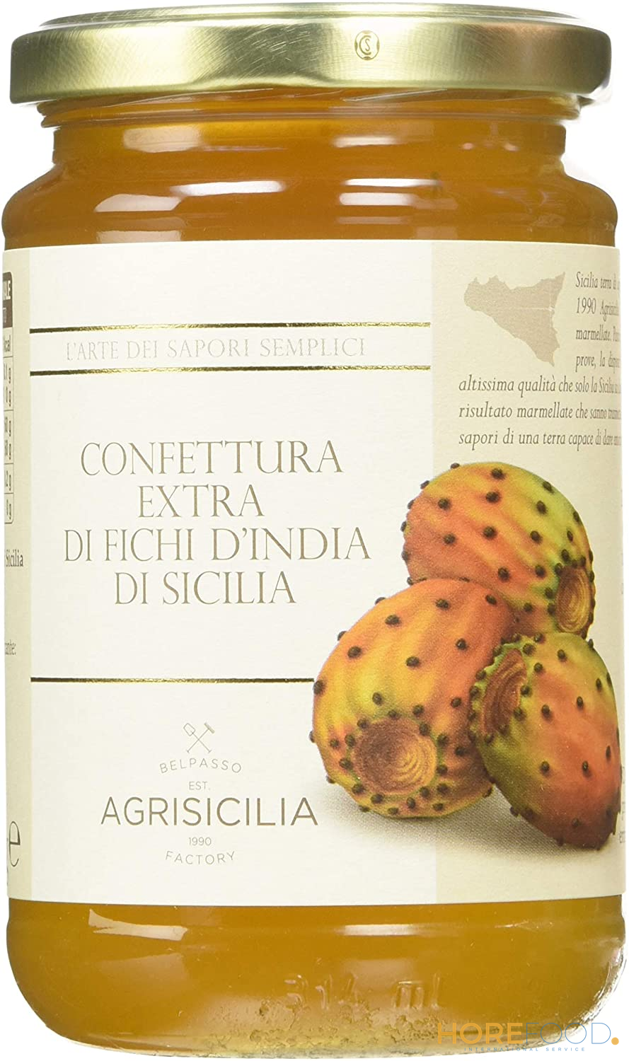 AGRISICILIA CONFETTURA FICHI D'INDIA 360 GR