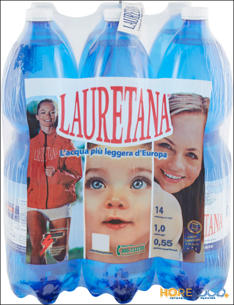 LAURETANA ACQUA NATURALE PET 1.5 LT
