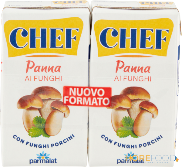 CHEF PARMALAT PANNA AI FUNGHI PORCINI X2 250 GR