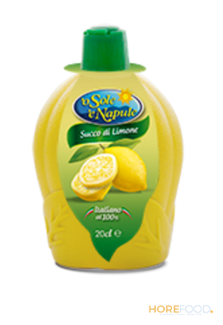 O'SOLE E NAPULE SUCCO DI LIMONE 20 CL