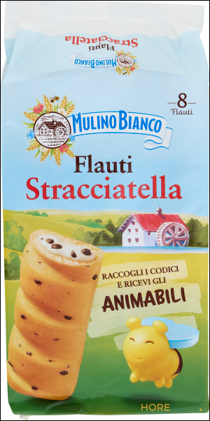 MULINO BIANCO FLAUTI STRACCIATELLA X8 280 GR