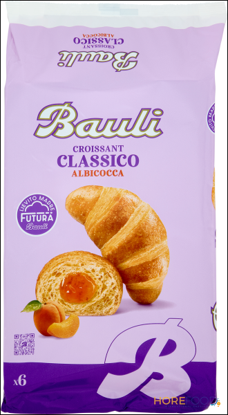 BAULI CROISSANT ALBICOCCA X6 300 GR