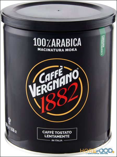 CAFFE VERGNANO ARABICA 100% 250 GR