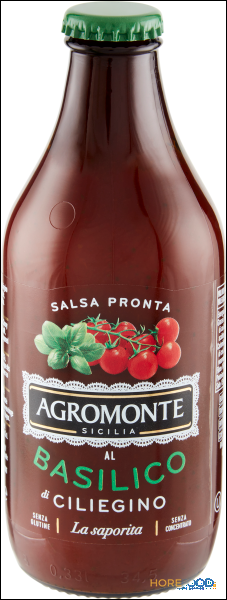AGROMONTE SALSA CILIEGINO BASILICO 330 GR