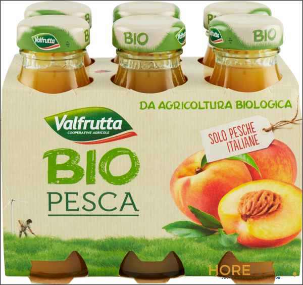 VALFRUTTA SUCCO BIO PESCA 125MLX6