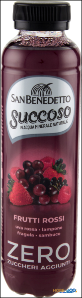 SAN BENEDETTO SUCCOSO ZERO FRUTTI ROSSI 400 ML