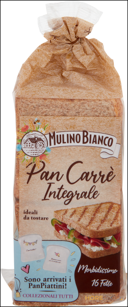 MULINO BIANCO PAN CARRE' INTEGRALE 315 GR