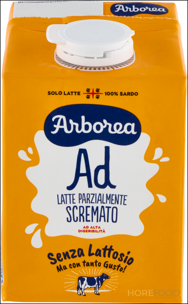 ARBOREA LATTE PARZIALMENTE SCREMATO SENZA LATTOSIO 500ML