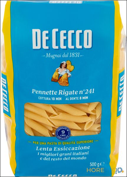 DE CECCO PENNETTE RIGATE N.241 500 GR
