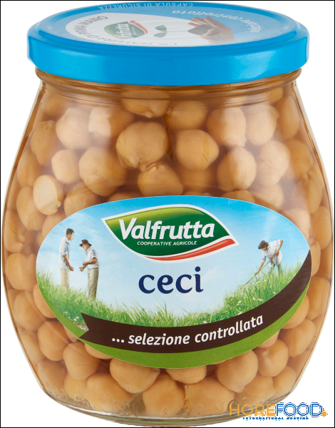 VALFRUTTA VALFRUTTA CECI IN VASO 580 PZ