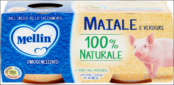MELLIN MAIALE & VERDURA 80X2