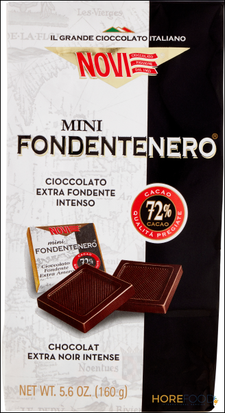 Mini Fondente Nero, 160 g - NOVI