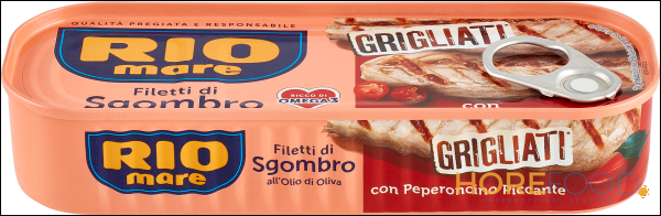 RIOMARE FILETTI DI SGOMBRO GRIGLIATI 120 GR