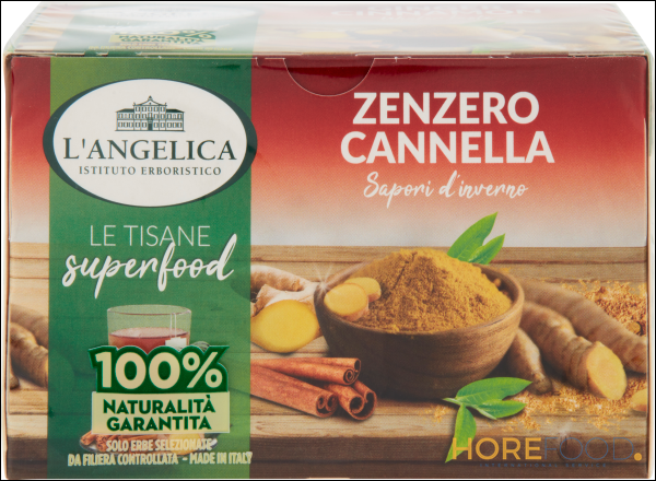 L'ANGELICA ZENZERO E CANNELLA 44 PZ
