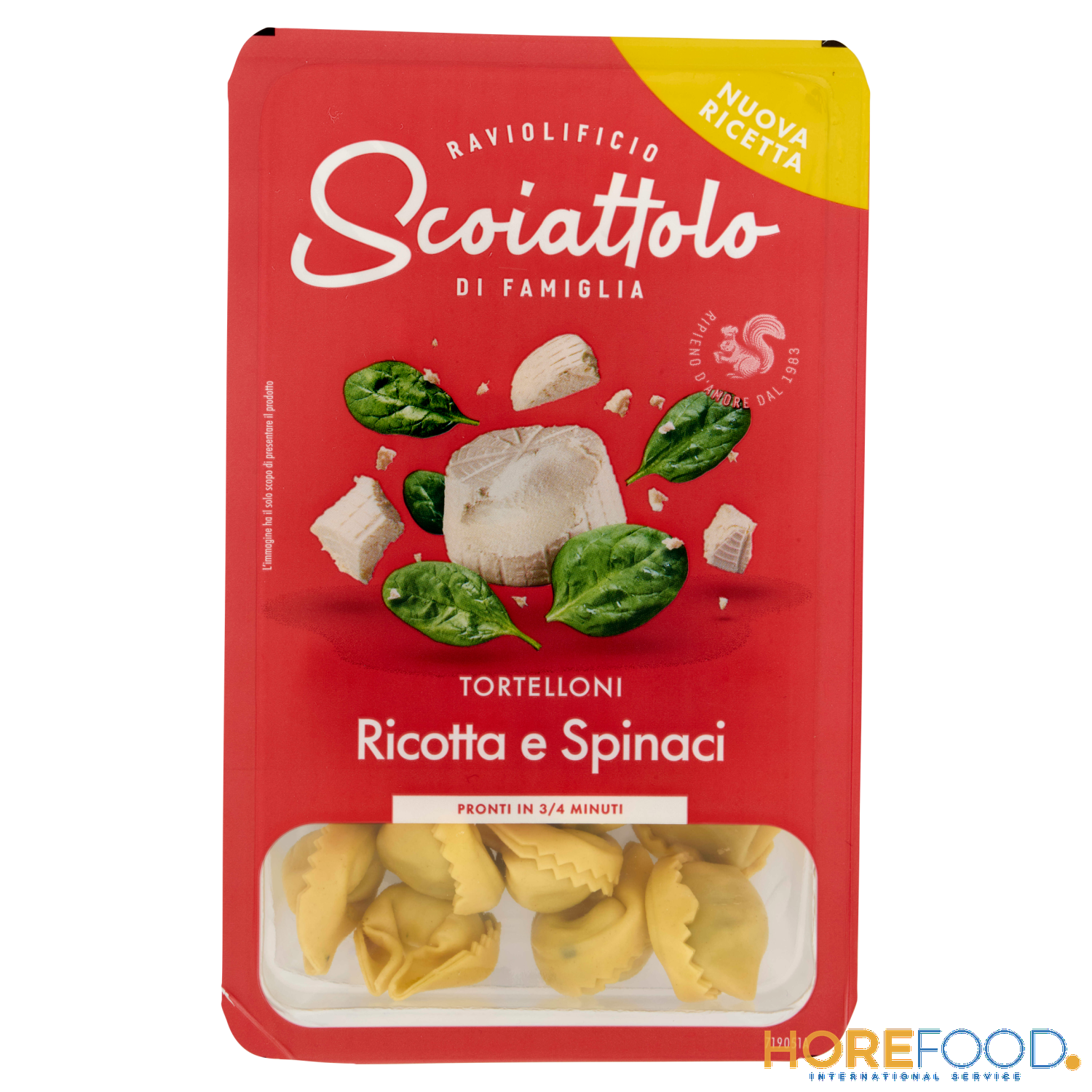 SCOIATTOLO TORTELLINI RICOTTA SPINACI 200 GR