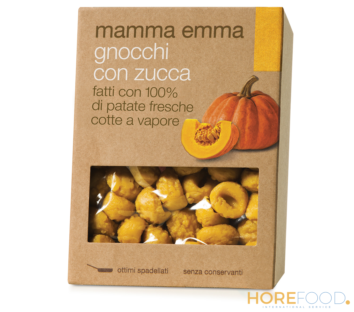 MAMMA EMMA GNOCCHI CON ZUCCA 400 GR