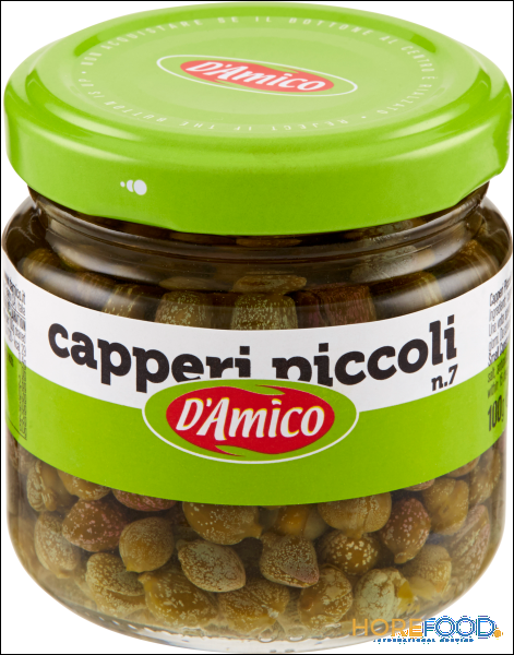 D'AMICO CAPPERI IN ACETO 100 GR