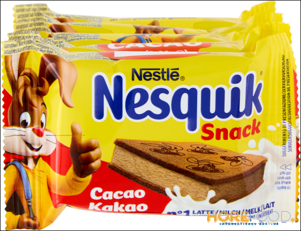 NESQUIK SNACK CACAO X5 130 GR