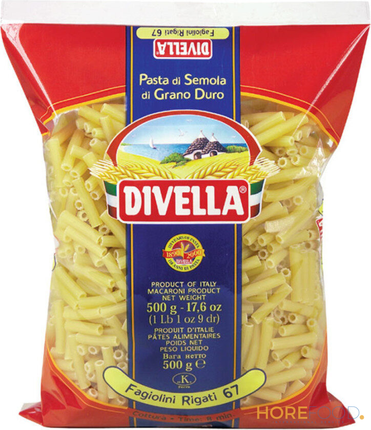 DIVELLA FAGIOLINI RIGATI N.67 500 GR