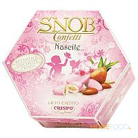 CRISPO SNOB CONFETTI MANDORLA ROSA 500 GR