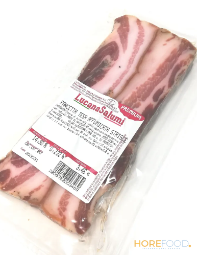 PANCETTA AFFUMICATA A STRISCE     AL KG