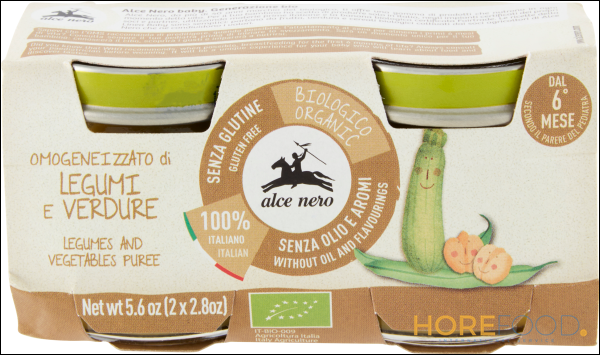 ALCENERO OMOGENEIZZATO LEGUMI E VERDURE 80GX2