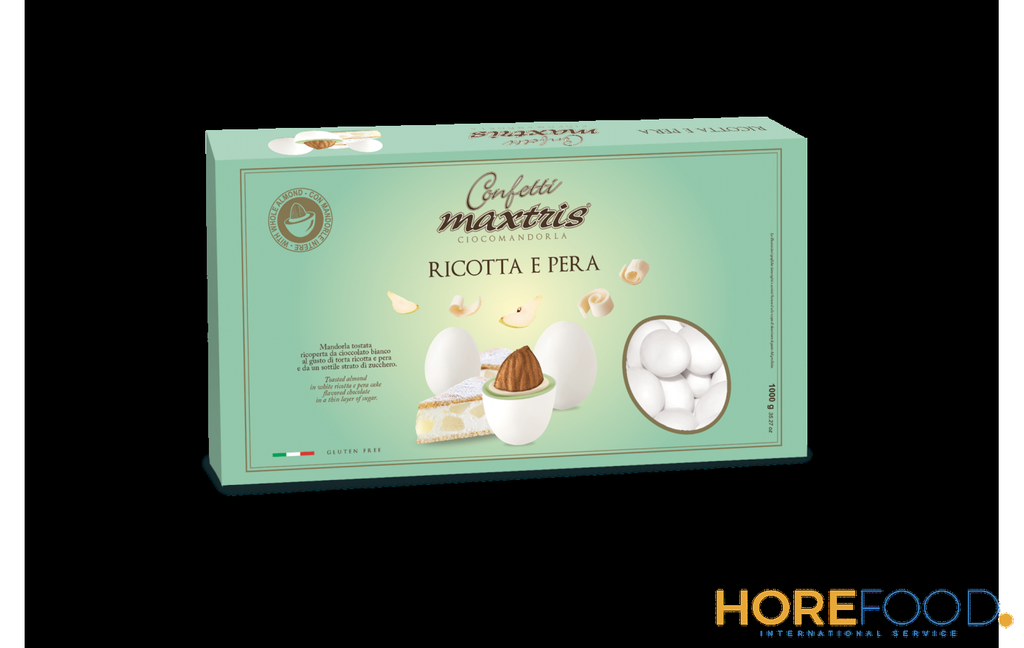 MAXTRIS CONFETTI TRIOCIOCK RICOTTA E PERA 500 GR