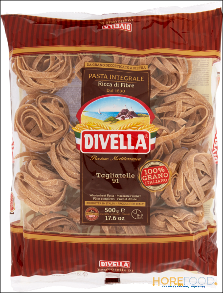 DIVELLA TAGLIATELLE 91 INTEGRALI 500 GR