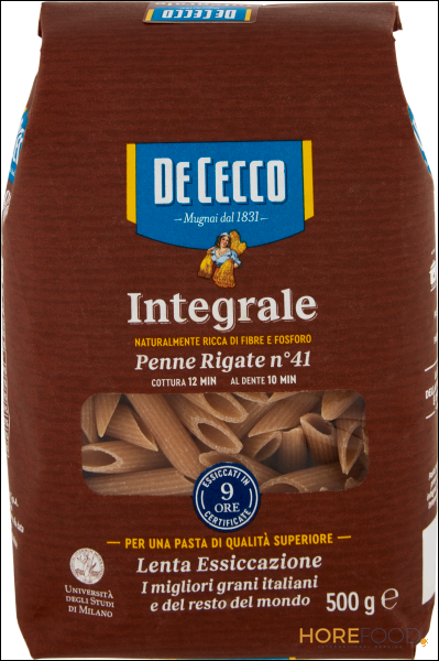 DE CECCO PENNE RIGATE INTEGRALI 500 GR