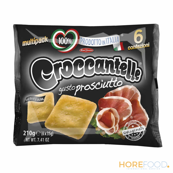 CROCCANTELLE PROSCIUTTO MULTIPACK 210 GR