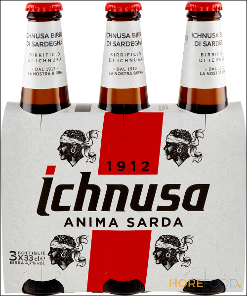 ICHNUSA BIRRA 330 ML X3