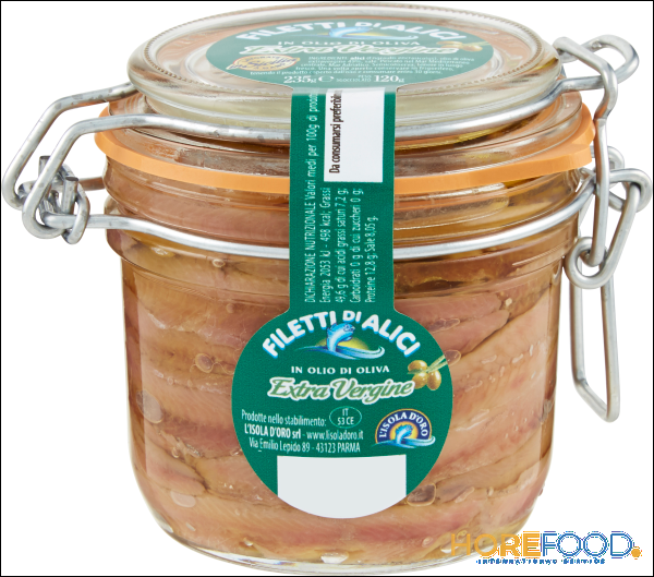 ISOLA FILETTI ALICI EVO 235 GR