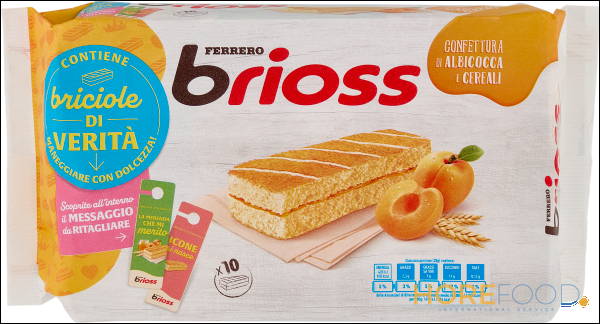 KINDER BRIOSS ALBICOCCA X10 280 GR