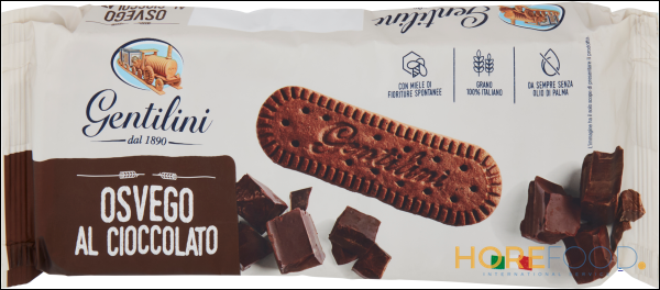 GENTILINI BISCOTTI OSVEGO CIOCCOLATO 250 GR