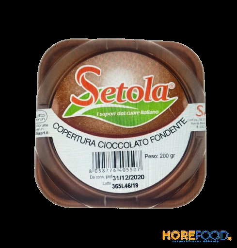SETOLA COPERTURA FONDENTE 200 GR