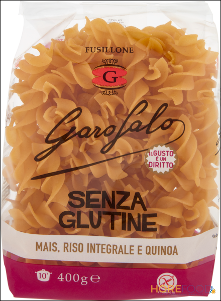GAROFALO PASTA SENZA GLUTINE FUSILLONE 400 GR