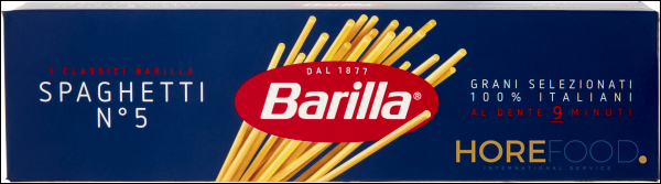 BARILLA PASTA DI SEMOLA SPAGHETTI N.5 500 GR