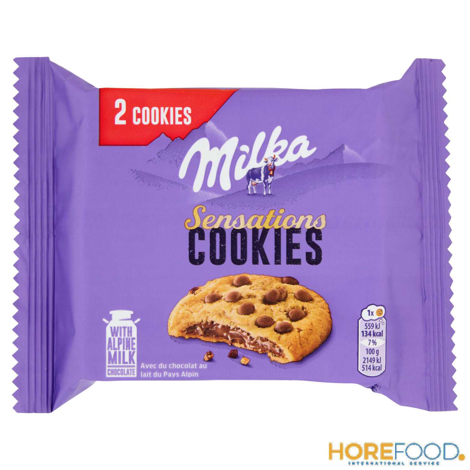 MILKA COOKIES SENSATIONES 52 GR