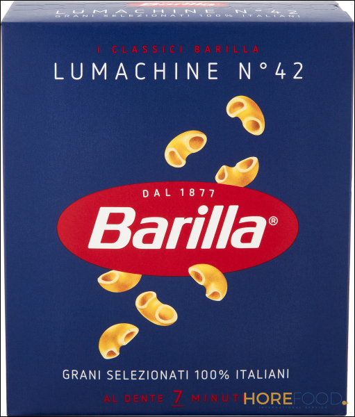 BARILLA PASTINA LUMACHINE 500 GR