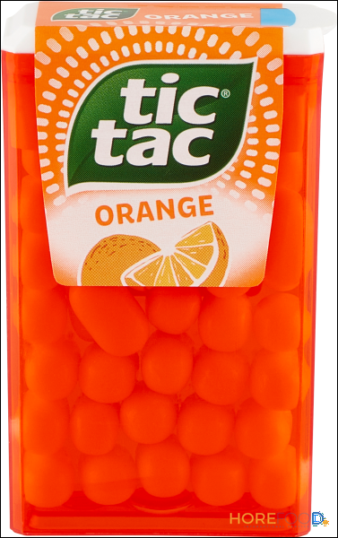 TICTAC CONFETTI ORANGE ASTUCCIO 18 GR