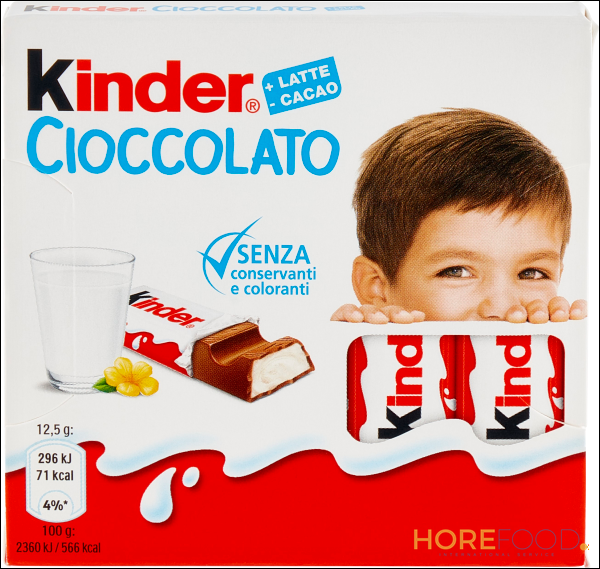 KINDER BARRETTE T.4 50 GR