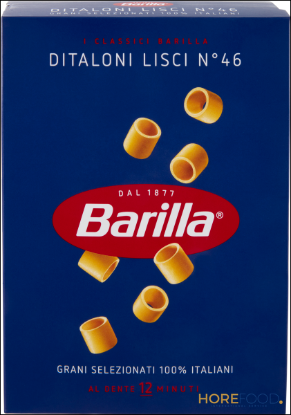 BARILLA PASTA DI SEMOLA DITALONI N.46 500 GR