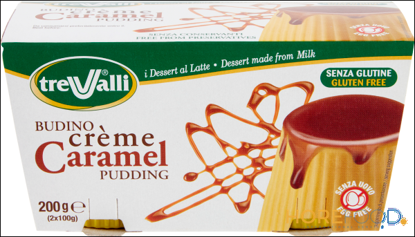 TREVALLI BUDINO GUSTO CREM CARAMEL 200 GR