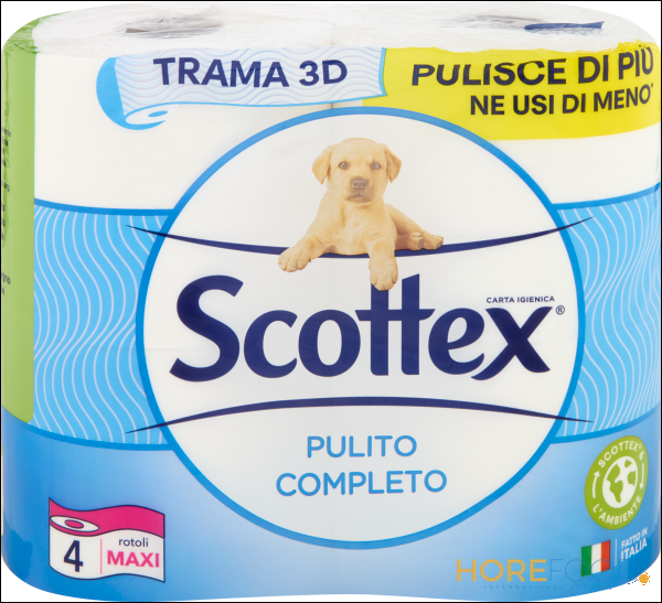 SCOTTEX CARTA IGIENICA MAXIROTOLI X4 4 PZ