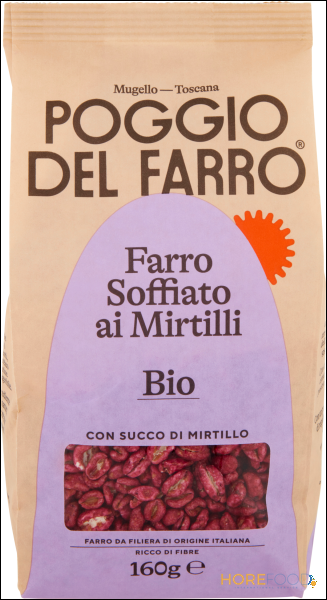 POGGIO DEL FARRO FARRO SOFFIATO AI MIRTILLI BIO 160GR