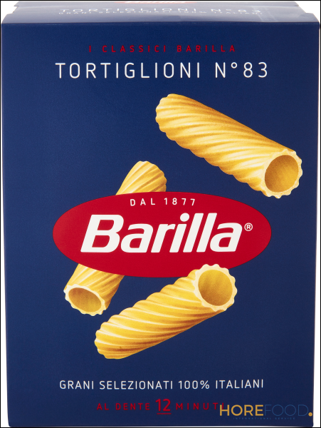 BARILLA PASTA DI SEMOLA TORTIGLIONI N.83 500 GR